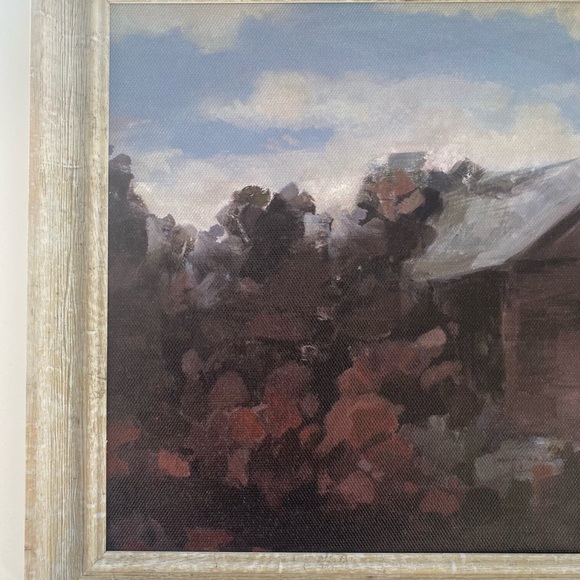 Studio McGee House Amidst The Trees Framed Canvas 16" x 10" - Picture 4 of 13